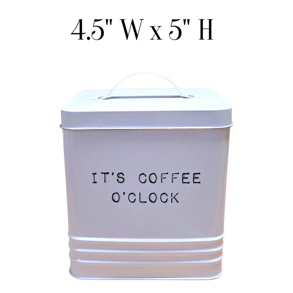 Target Bullseye's Playground Coffee Bar Decor 5pc Set Canister Signs Mug Life